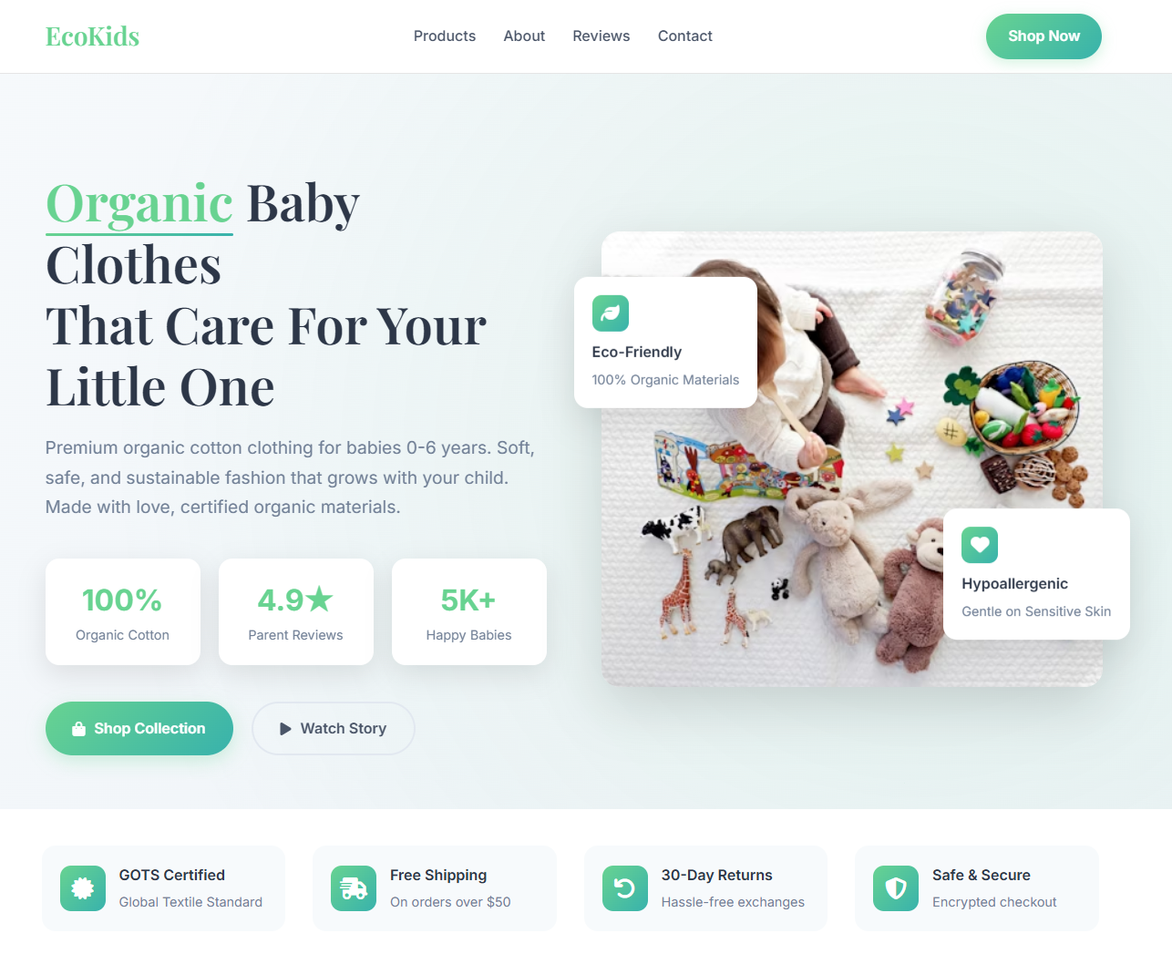 The Organic Babywear Breakthrough: 327 Sales